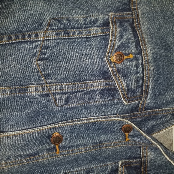 Stony River 80's Vintage Denim Button Jacket sz XL - Picture 3 of 8